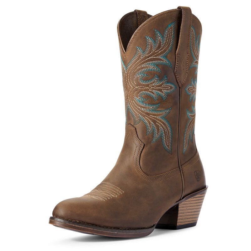 Ariat Western: Runaway Botas Western Mujer - Marrones (RFHTY7349)